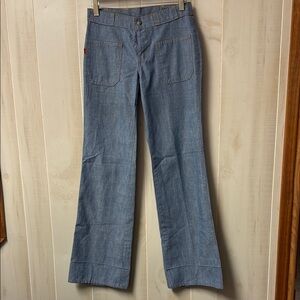 Levi's Blue Flare & Wide Leg Jeans